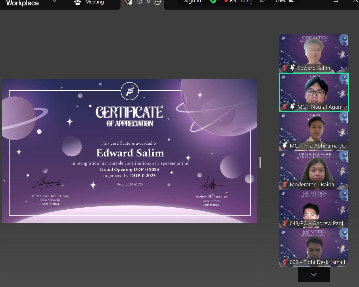 Dasar-Dasar Pemrograman 0 Certificate